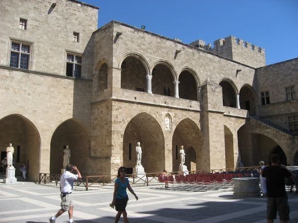 Courtyard of the Palace of the Grand Masters