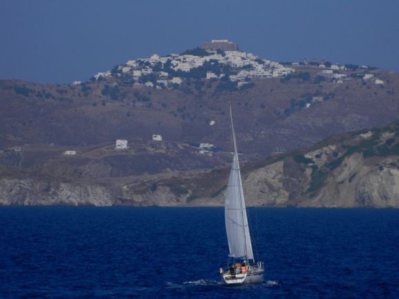Patmos from the sea