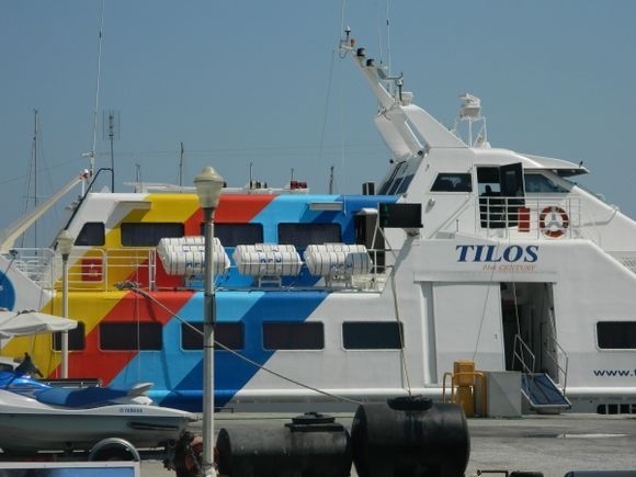 boat to Tilos
