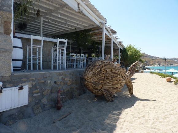 Hippie Fish Restaurant Agios Ioannis