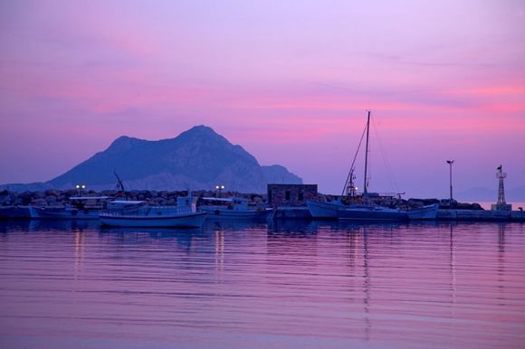 Amorgos, island of Nikouria from Egiali