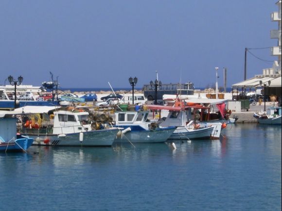 Fishing boats at Pigadia Port