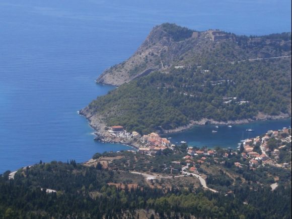 View of assos bay