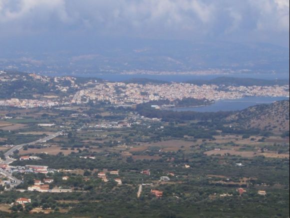 View of Argostòli from St.George Castle