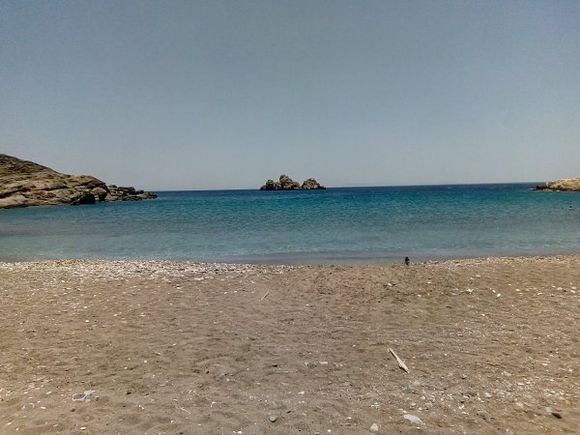 Rocks at Agios Georgios' beach