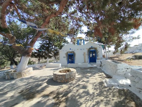 AGATHONISI Island.
Agia Irini small church 