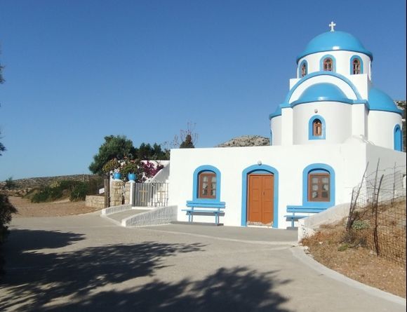 Church on Lipsi Island