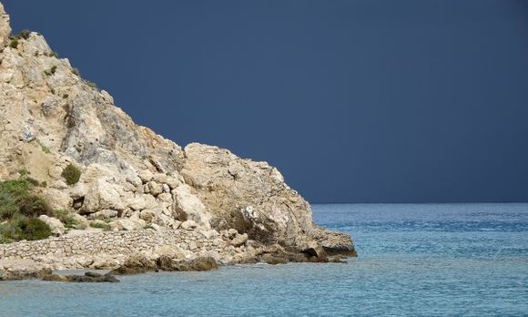 Lefkada after a stormy rain shower