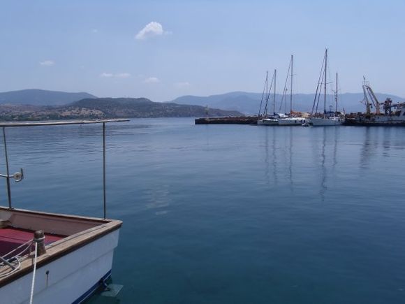 Molyvos harbour. (July 2013)