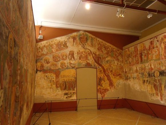 Fresco, Byzantine Museum, Zakynthos Town, August 2011