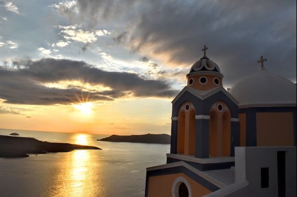 The church of Saint Stylianos in Fira