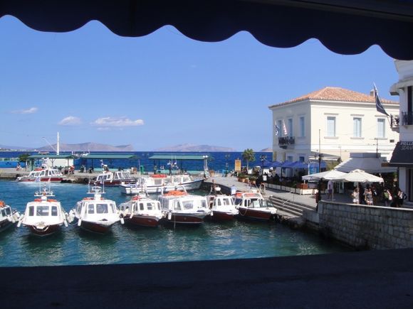 Spetses, view of harbour