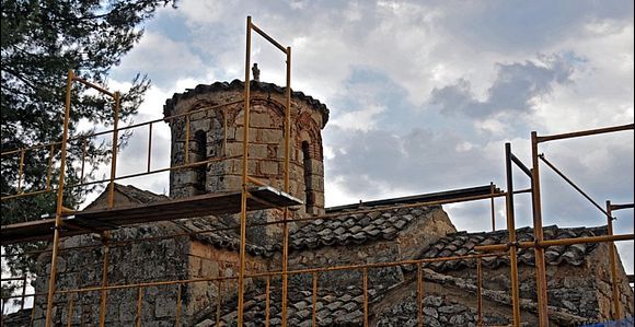 Byzantine church in Lygurio