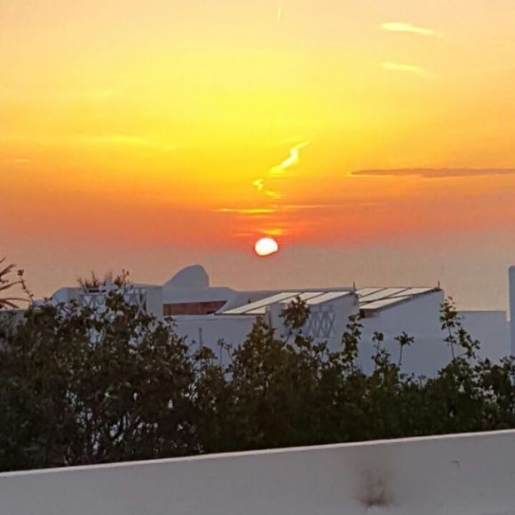 what a beautiful sunset (at Oia)