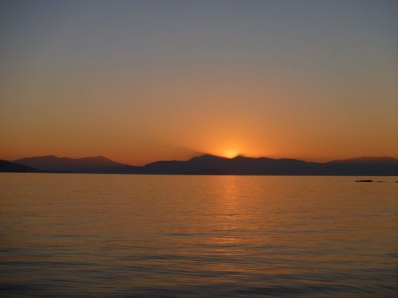 Sunset at Aegina