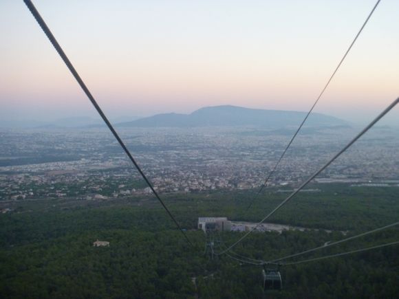 View of Athens from Mont Parnas