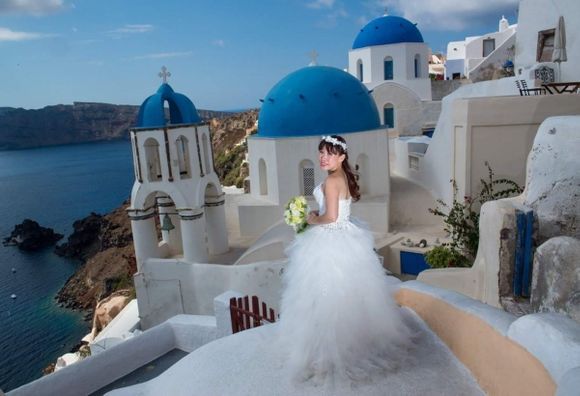 21st Wedding Anniversary @ Santorini