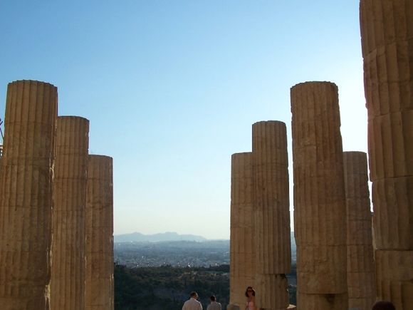 Columns of Propylaea - Acropolis