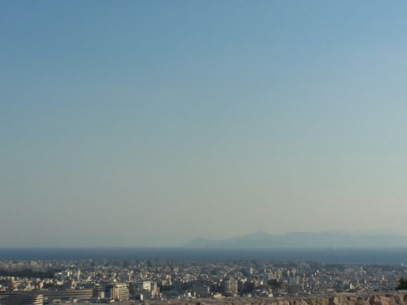 Skyline of Athens from Acropolis