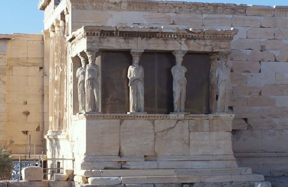 The Caryatid Porch of the Erectheion, Athens, 421–407 BC