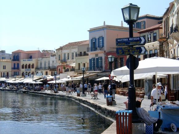 Port in Chania, Crete