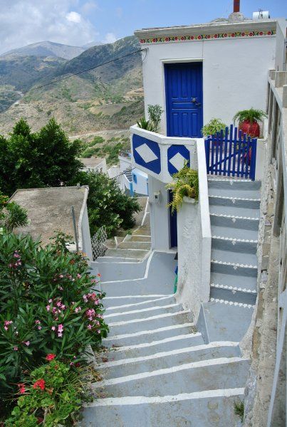 a typical house in the Olympos