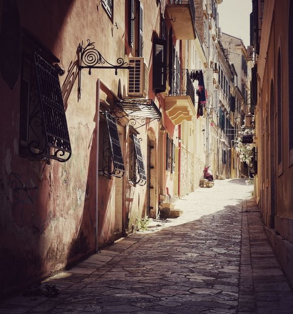 Corfu old town 