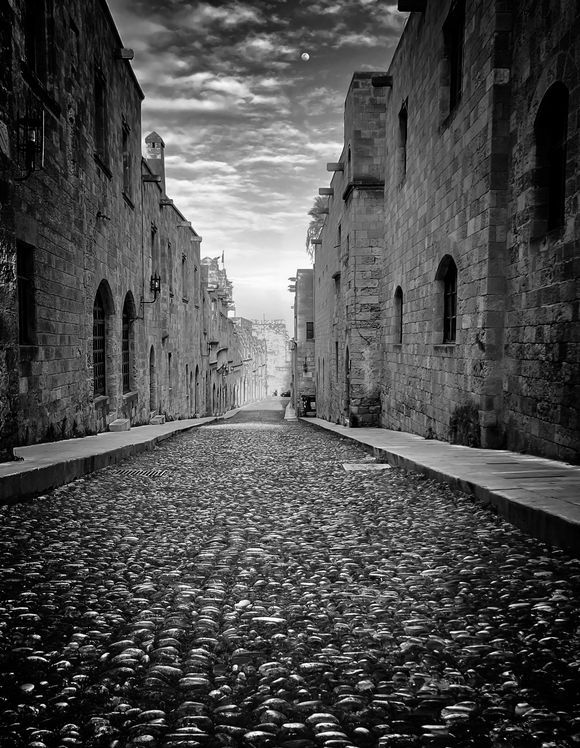 Looking down the Street Of The Knights in Rhodes old town a few weeks ago 