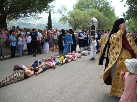 Kefalonia, Agios Gerasimos Procession