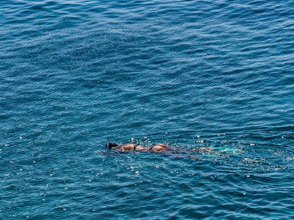 Snorkeling on Kefalonia