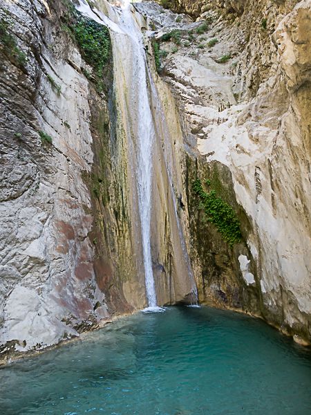 Nydri waterfall.