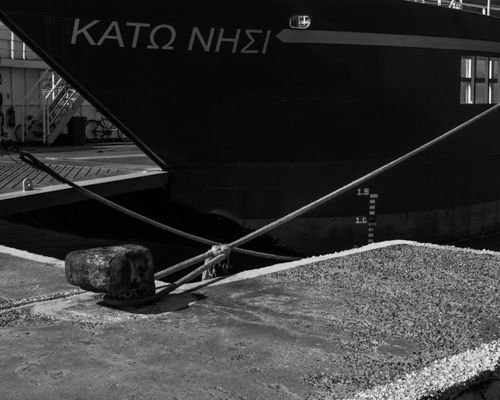 Kato Nisi Ferry close-up