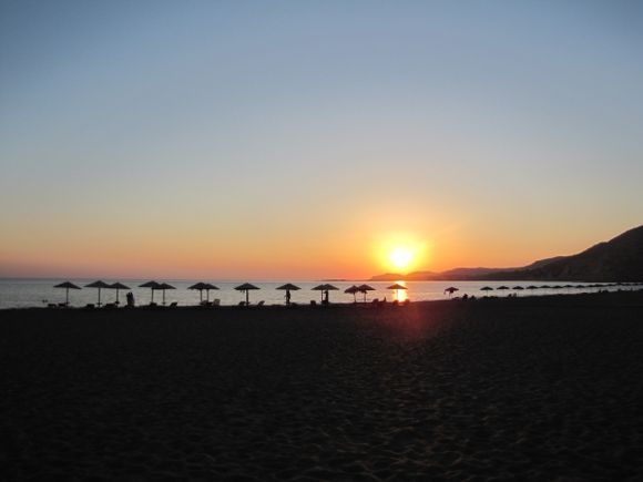 Sunset, Paleachora, Crete.