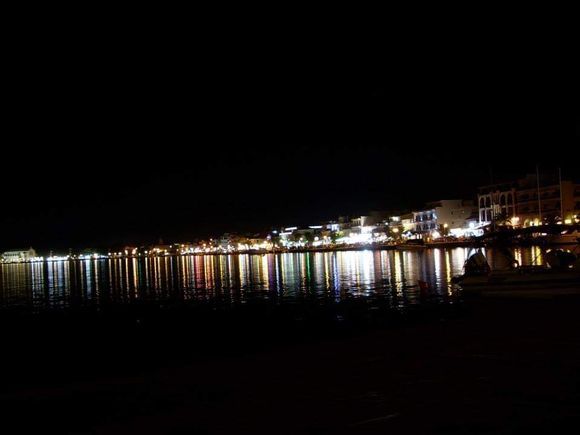 Zakynthos Town by night 2013