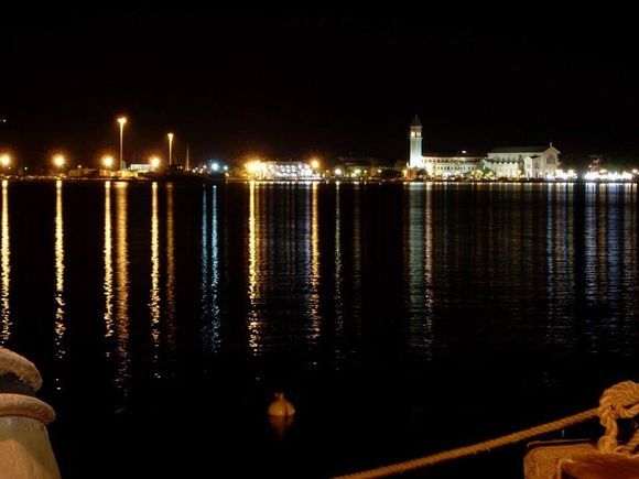 Zakynthos Town by night 2013