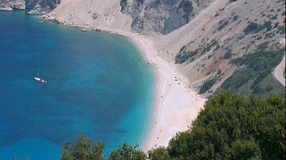 Beach filmed in Captain Corelli's Mandolin