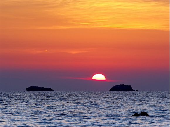 2018-09-20 - 19h.36 : Paliolinos Beach : Magical sunset !