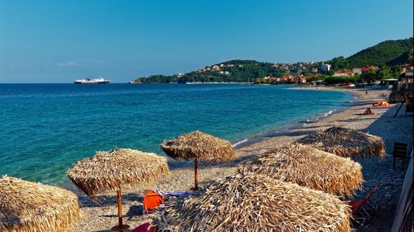 2018-09-16 - Poros : Ragia Beach and clear waters