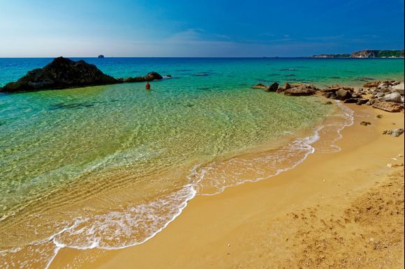 2018-09-19 - 14h.15 : Paliolinos Beach : Like a personal beach ...!