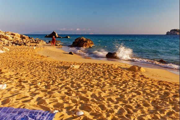 2018-09-05  -  17h.55  -  Kéfalonia - Paliolinos Beach : What a beautiful end of day !!!