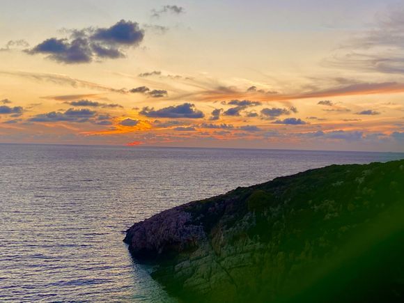 Real time. 
Sunset at Kerakonisi island