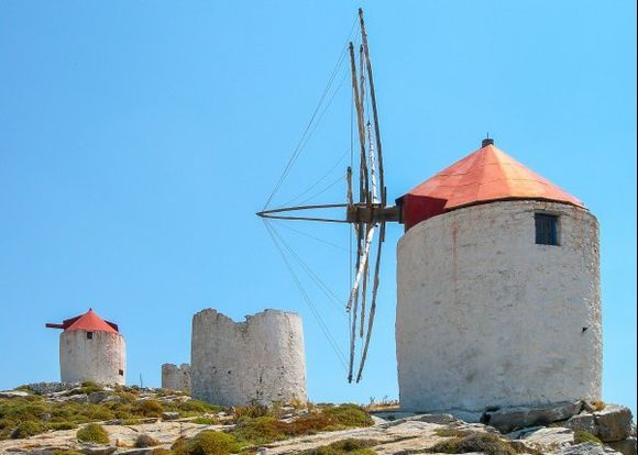 Windmills in Chora