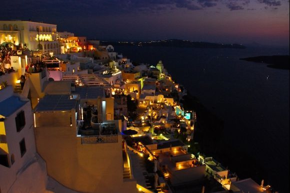 Juxtaposed Views-Fira-Santorini