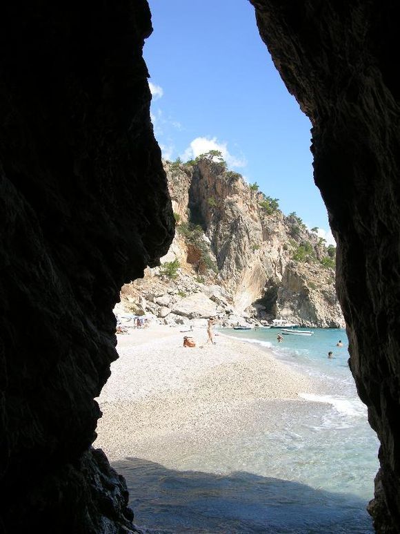 Kira Panagia Beach Cave