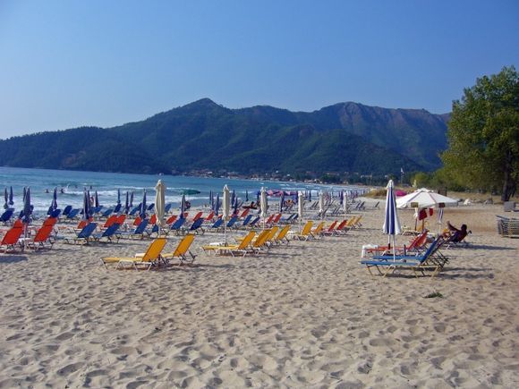 Most beautiful beach from Thassos Island