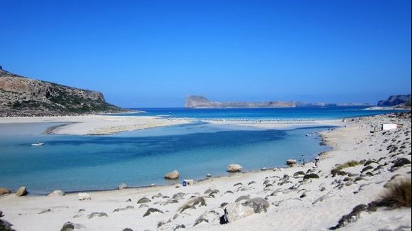 Balos beach and Gramvousa