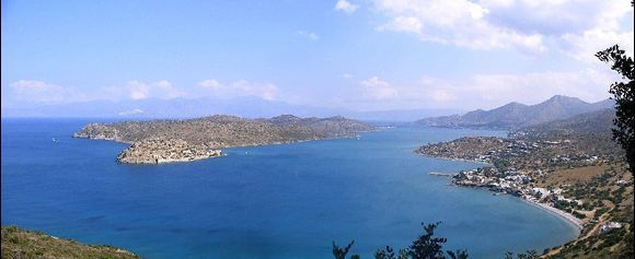 Spinalonga & Agios Nikolaos panorama