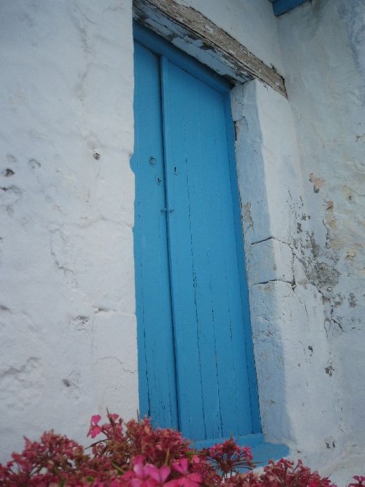 Door in an old house in Plaka