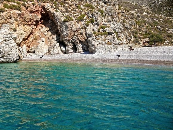 Wonderful and wild beach of Agios Sergios