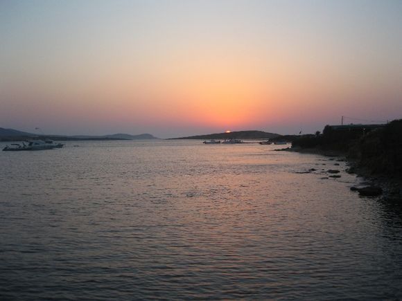 Sunset at Agios Georgios